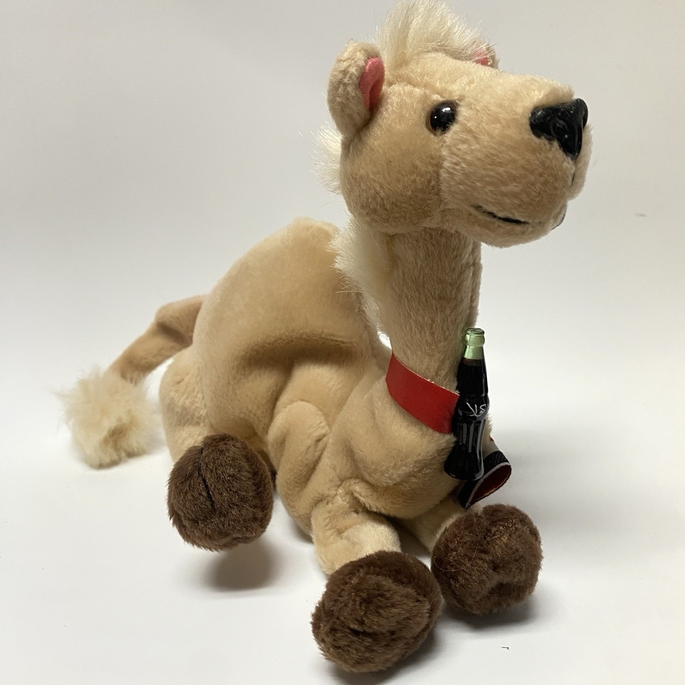 Vintage Coca-Cola International Bean Bag Plush #238 Egypt Ramel Camel 1999